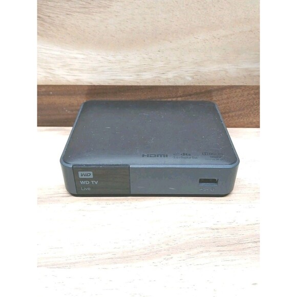 Western Digital WD TV Live Streaming Media Player C3H Power On Tested (No Cord) - Picture 1 of 7